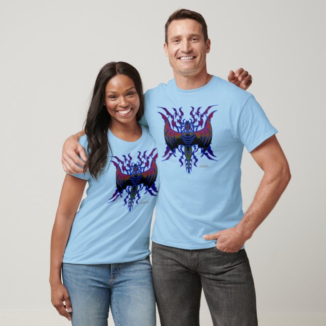 Dragon Tribal  Men's V-neck Tee (Unisex)