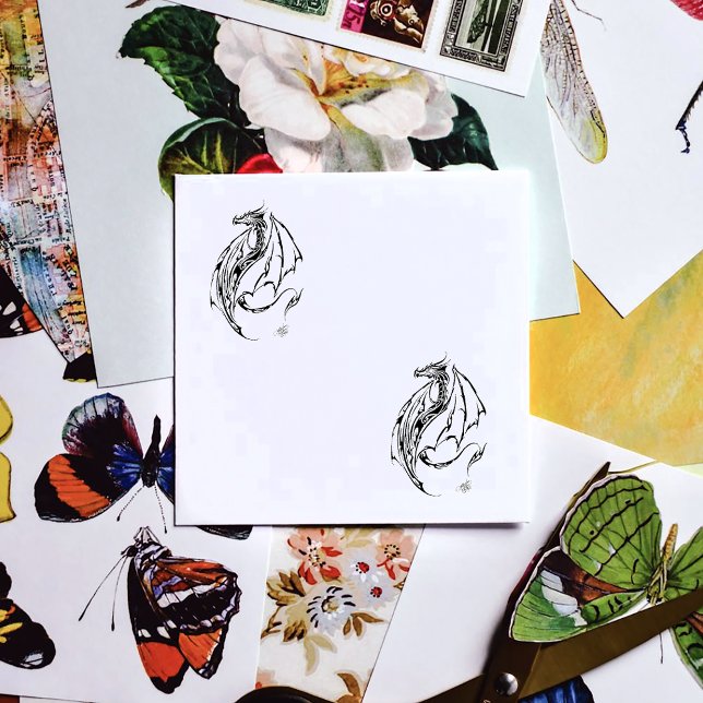 Dragon Tribal Self-inking Stamp (Creator Uploaded)