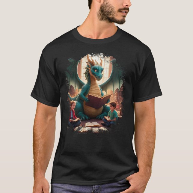 Dragon Tshirt Chinese Mythical Creature Japanese (Front)