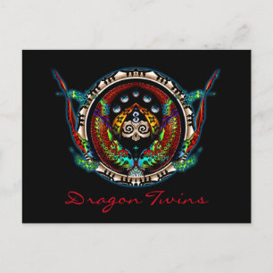 Dragon Twins Postcard