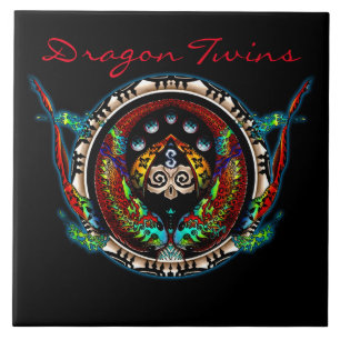 Dragon Twins Tile