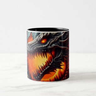 Dragon Two-Tone Coffee Mug