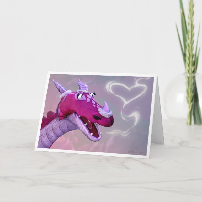 Dragon Valentine's Day Card (Front)