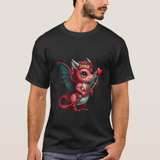 Dragon Valentine's Day Dragons  Dragon  Dragon  14 T-Shirt (Front)