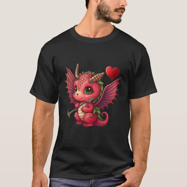 Dragon Valentine's Day Dragons  Dragon  Dragon  1 T-Shirt (Front)
