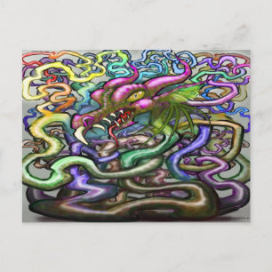 Dragon Vines Postcard