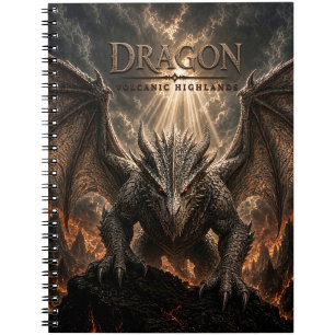 Dragon Volcanic Highlands Dark Cinema Notebook