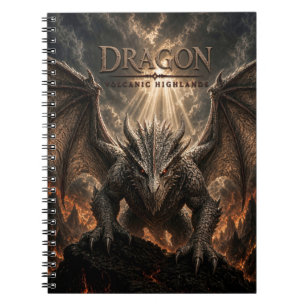 Dragon Volcanic Highlands Dark Cinema Notebook