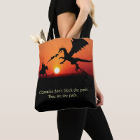 Dragon vs Knight Inspirational Motivational