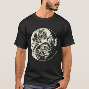Dragon Vs Tiger Tattoo! Yin And Yang Beast Fight T-Shirt