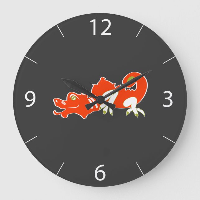 Dragon Wall Clock (Front)