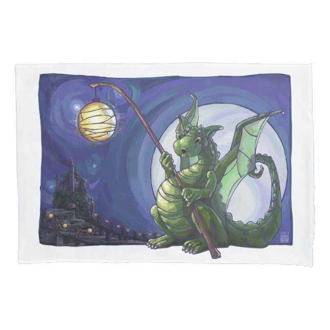 Dragon Watch Art Pillowcase (Front)