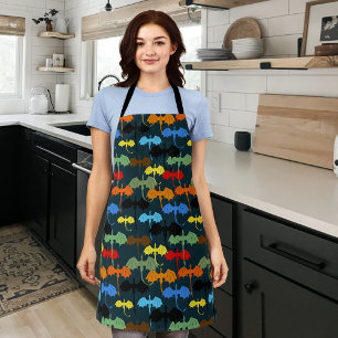  Dragon Wing Blue Flight Fantasy Apron