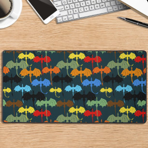  Dragon Wing Blue Flight Fantasy Desk Mat