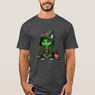 Dragon Witch Halloween T-Shirt