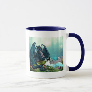 Dragon with Fairy Mug
