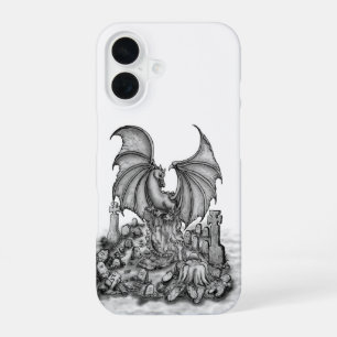 Dragon with Zombie iPhone 16 Case