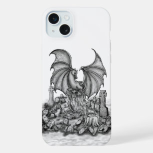 Dragon with Zombie iPhone 15 Plus Case