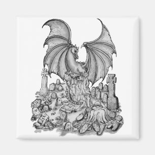 Dragon with Zombie Magnet
