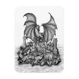Dragon with Zombie Magnet