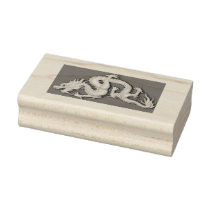 Dragon Wood Art Stamp