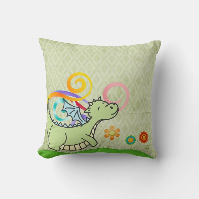 Dragon world cushion (Front)