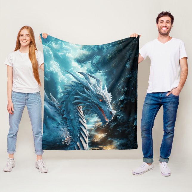 Dragon World  Fleece Blanket (In Situ)
