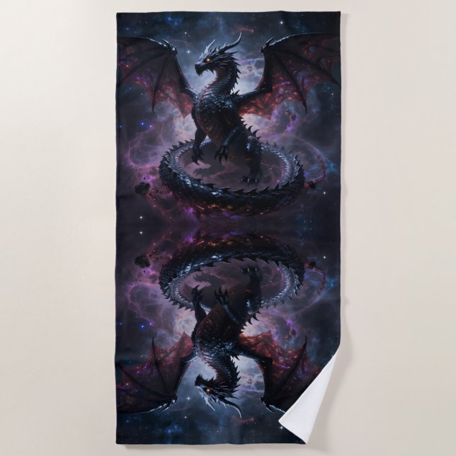 Dragon World – The Realm of Fire and Magic´2 Beach Towel (Front)