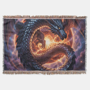 Dragon World – The Realm of Fire and Magic´3 Throw Blanket