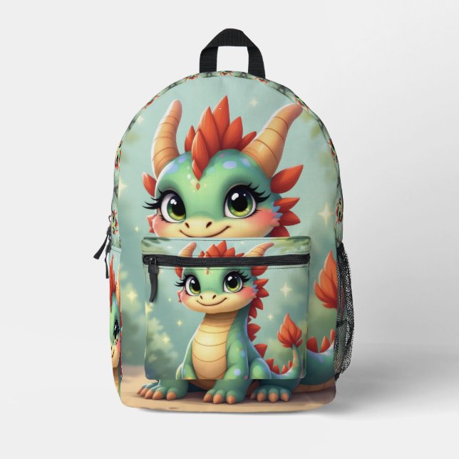 Dragon World – The Realm of Fire and Magic´5 Printed Backpack (Front)