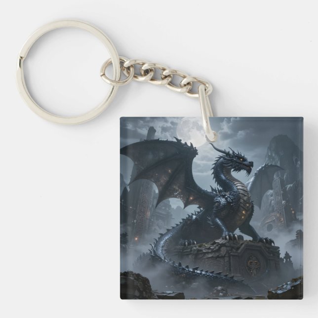 Dragon World – The Realm of Fire and Magic Key Ring (Front)