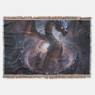 Dragon World – The Realm of Fire and Magic Throw Blanket