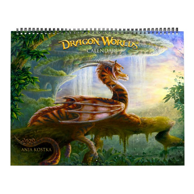 Dragon Worlds Calendar 2020 (Cover)