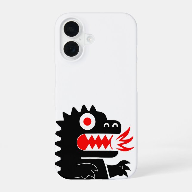 Dragon Wrap iPhone 16 Case (Back)