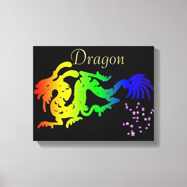Dragon Wrapped Canvas (Front)