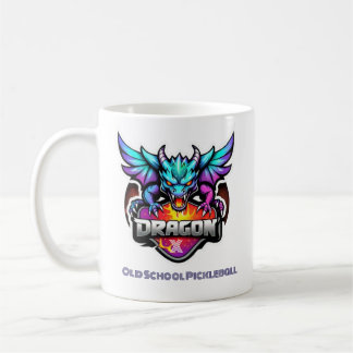Dragon X Old School Pickleball cap Coffee Mug