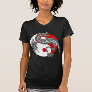 Dragon Yin Yang Dark T-Shirt
