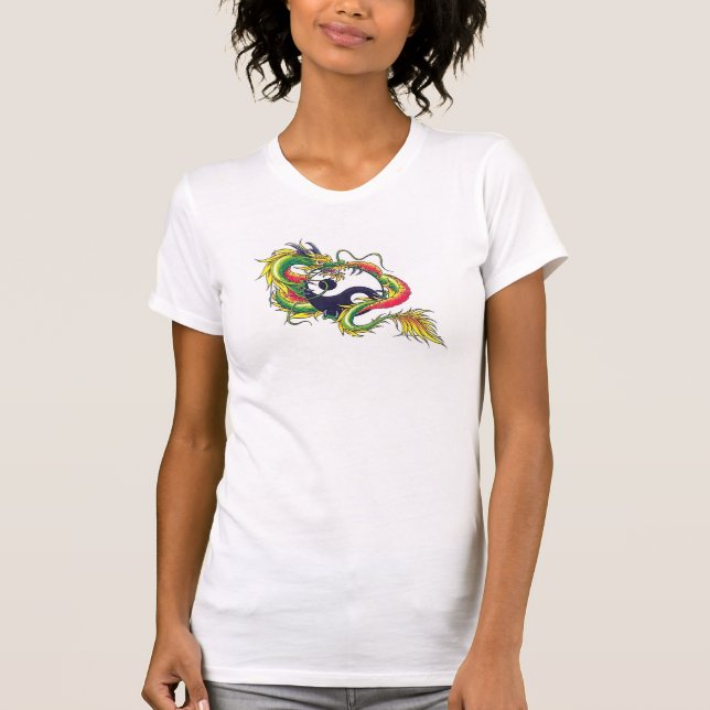 dragon yin yang T-Shirt (Front)