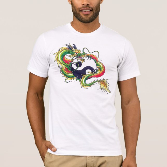DRAGON YIN YANG T-Shirt (Front)