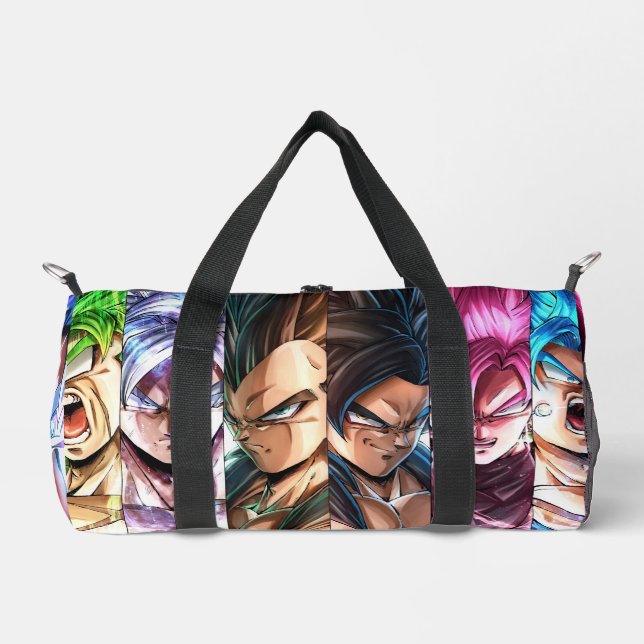 Dragonball sayan duffle bag (Front)