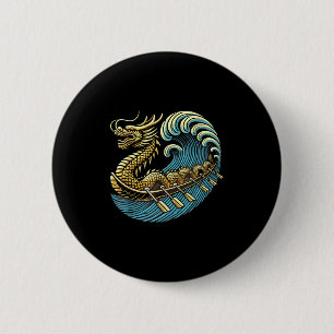 Dragonboat Dragon Boat Racing Dragon Boat Festival 6 Cm Round Badge