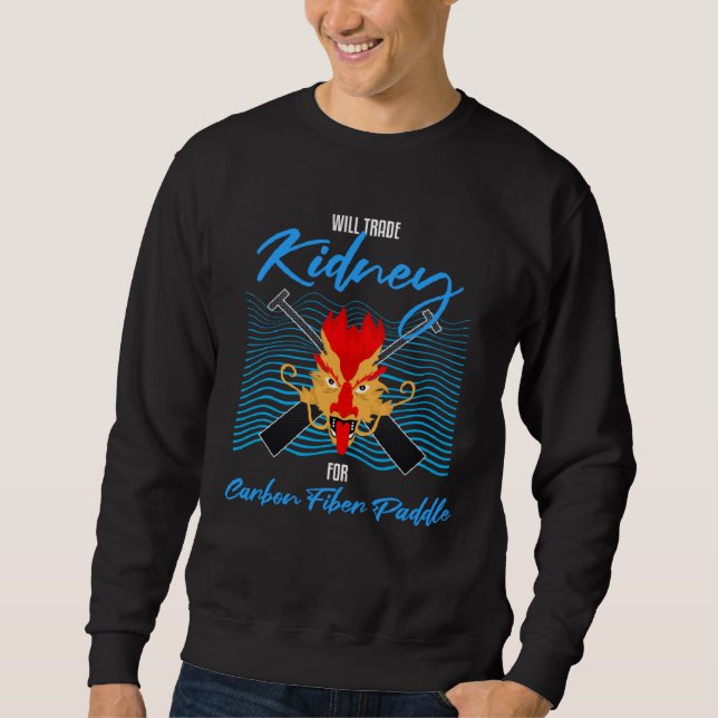 Dragonboating Theme for Dragon Boat Paddling Sweatshirt (Front)