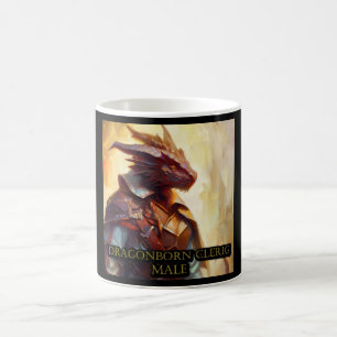 Dragonborn Cleric Male Coffee Mug
