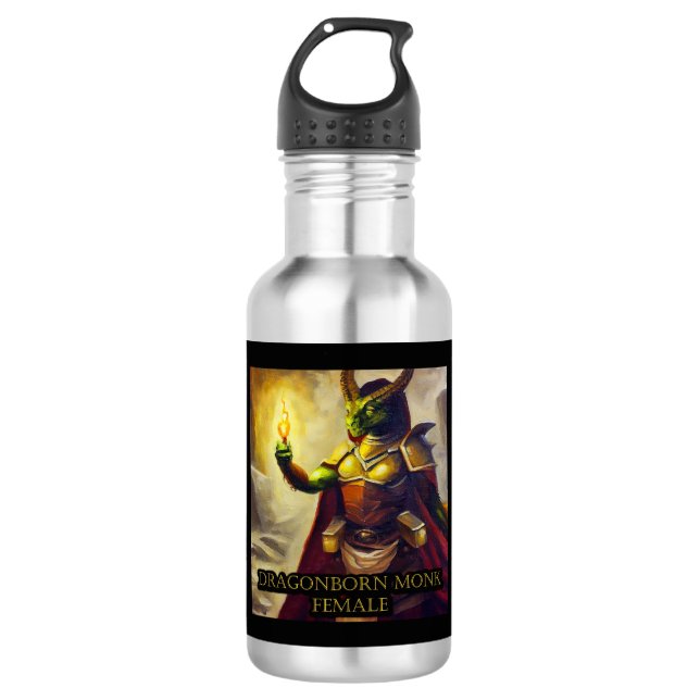 Dragonborn Monk Female 532 Ml Water Bottle (Front)