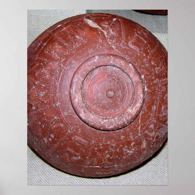 Dragondorff cup, c.150 BC (pottery) Poster (Front)