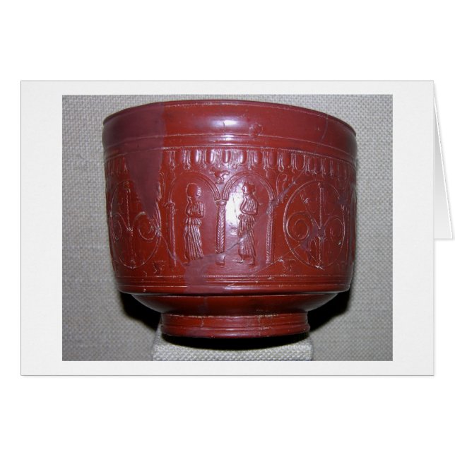 Dragondorff cup, from Graufesenque, c.150 BC (terr (Front Horizontal)