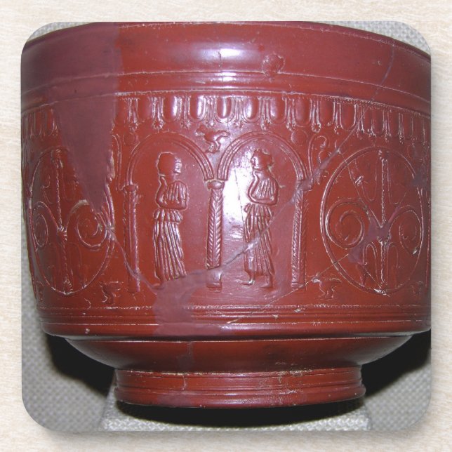 Dragondorff cup, from Graufesenque, c.150 BC (terr Coaster (Front)