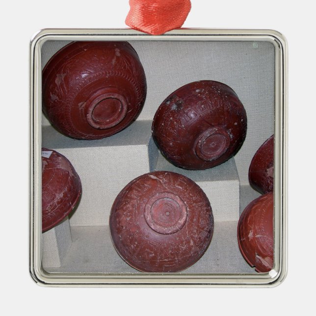 Dragondorff cups, c.150 BC (pottery) Metal Tree Decoration (Front)