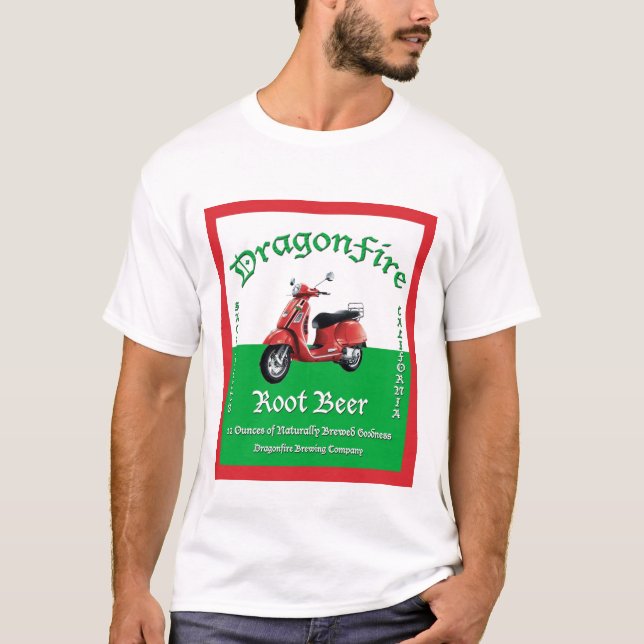 DragonFire Root Beer Men's shirt (Front)