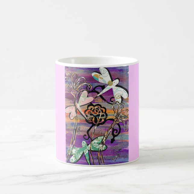 Dragonflies 3 mug (Center)